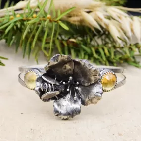 Honey Bee and Citrine Bracelet