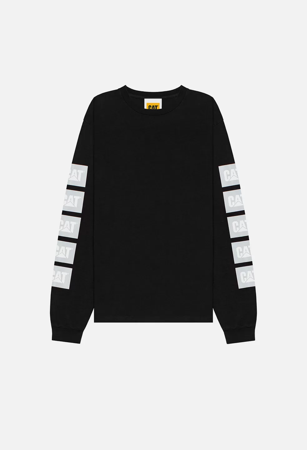 JE X CAT Reflect LS University Tee / Black