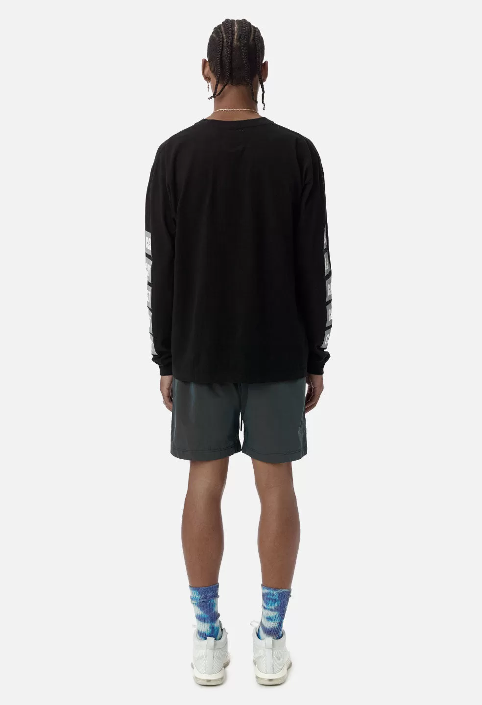 JE X CAT Reflect LS University Tee / Black