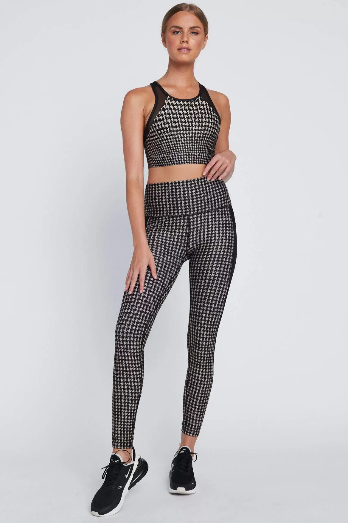 Jia Bra Chino Houndstooth