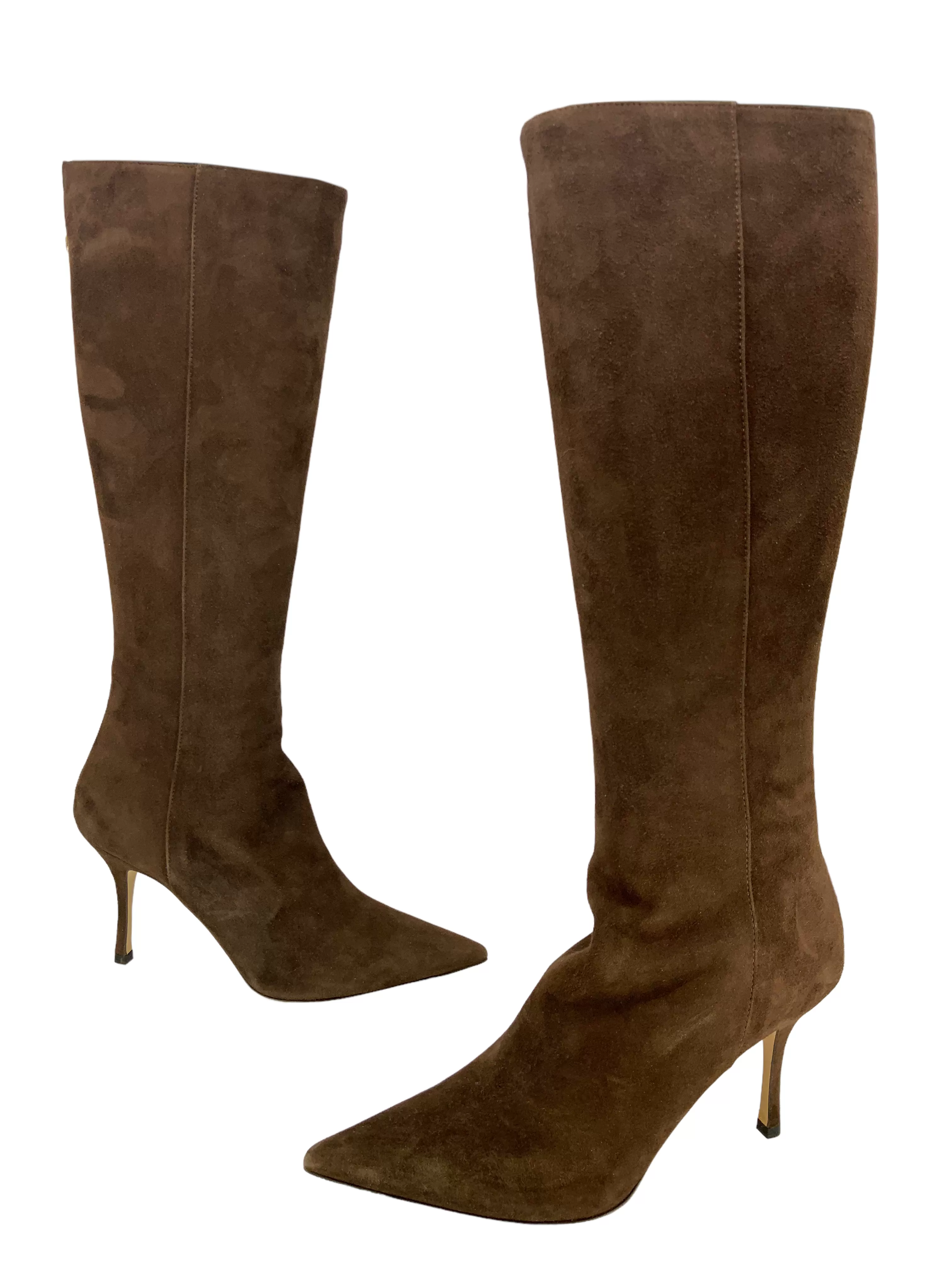 JIMMY CHOO Suede Knee Boots Size 9