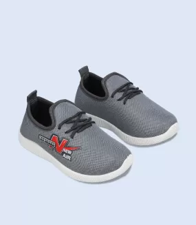 KG0085-GREY-Girls Casual Sneakers