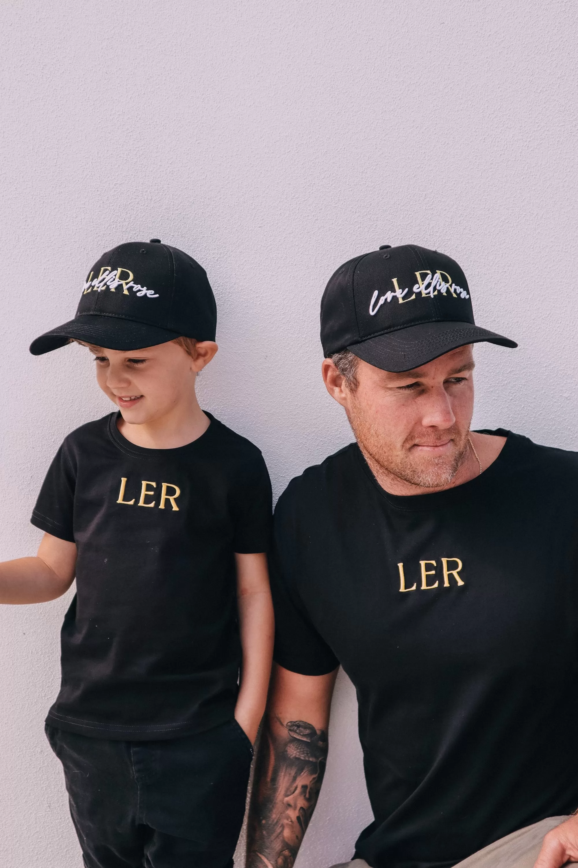 Kid's LER Tee - Black & Yellow