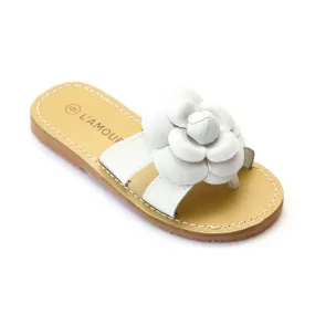 L'Amour Girls Camellia Thong Sandal