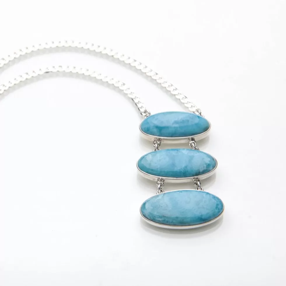 Larimar Necklace Gretta