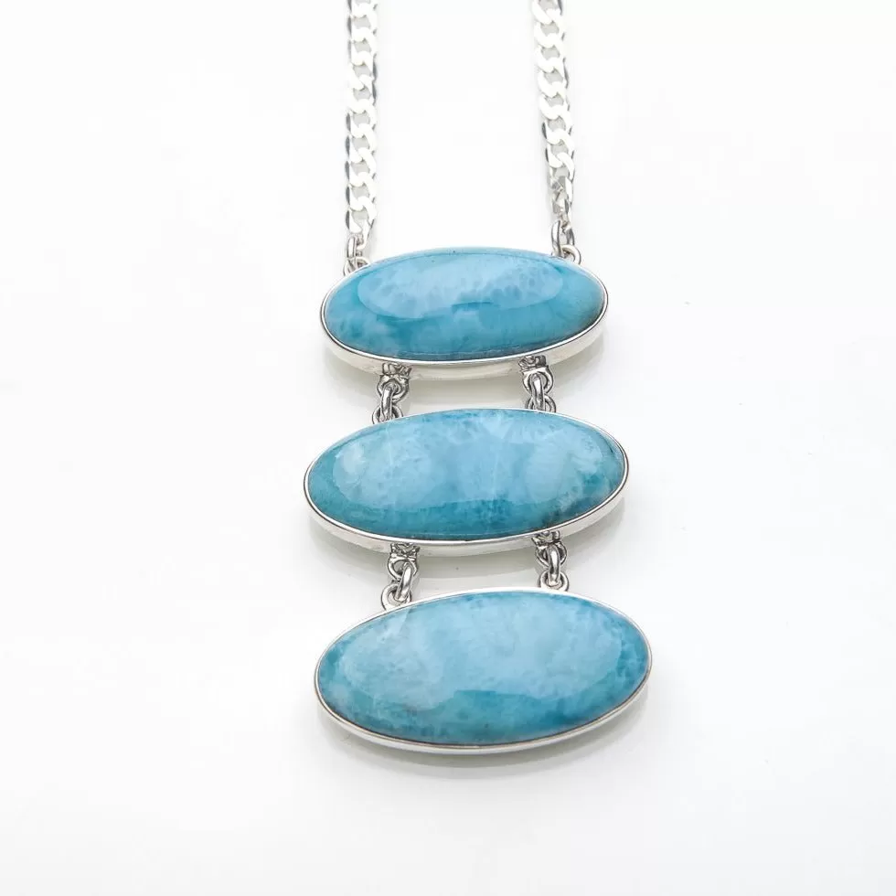 Larimar Necklace Gretta