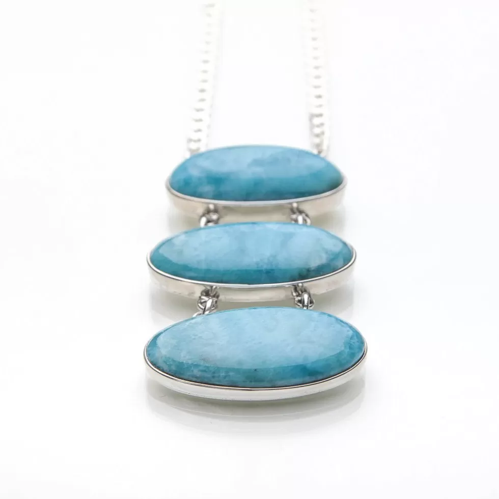 Larimar Necklace Gretta