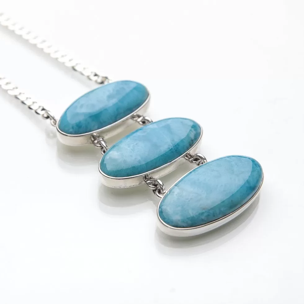 Larimar Necklace Gretta