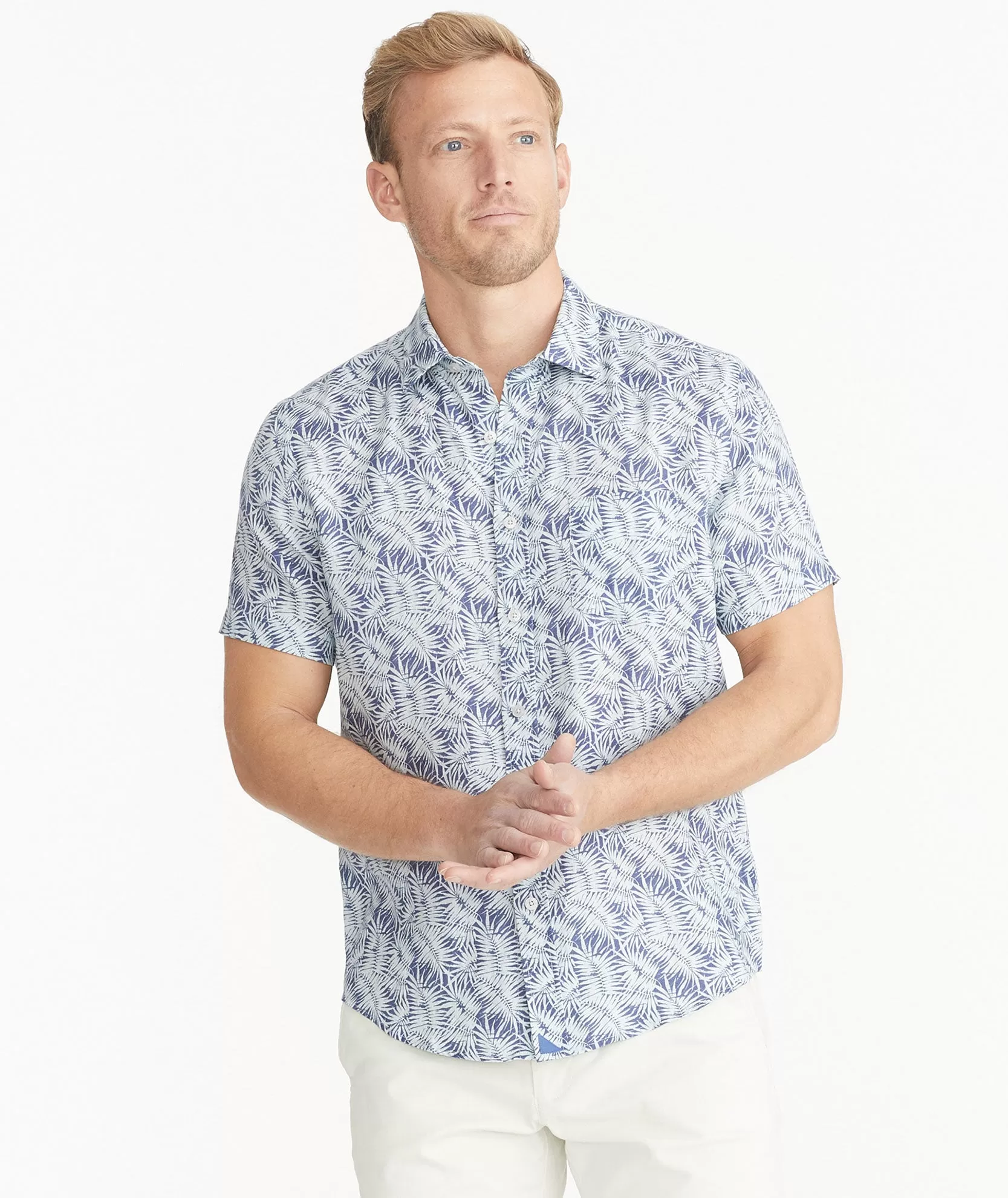 Linen Short-Sleeve Driscoll Shirt