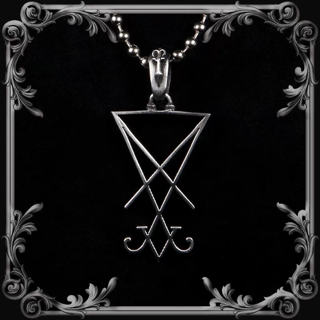 Lucifer Sigil Pendant - Small