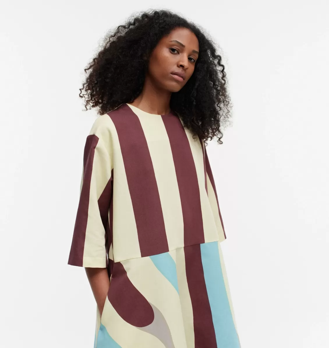 Marimekko Aase Maalis Albatrossi Dress