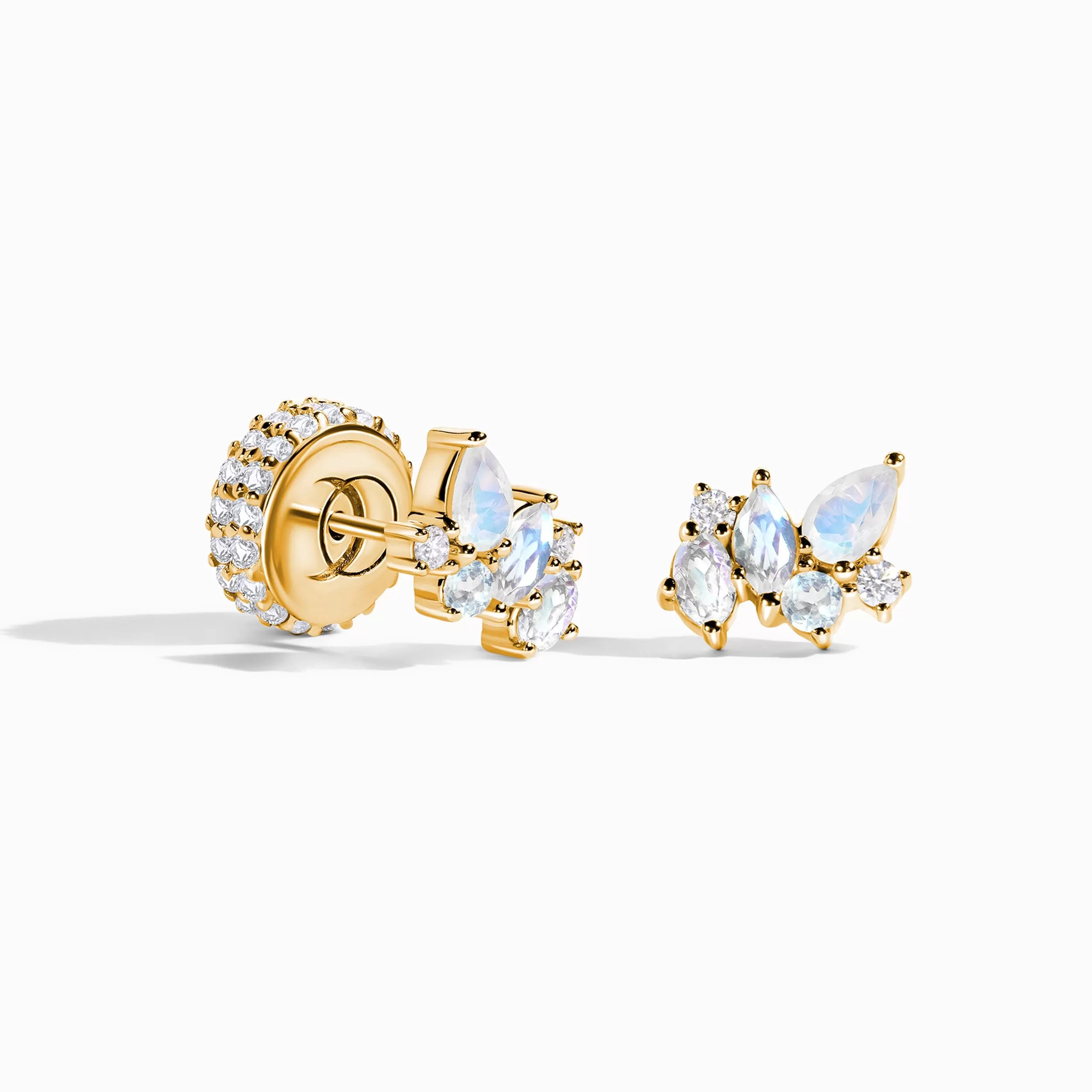 Moonstone Earrings - Sumptuousness Studs