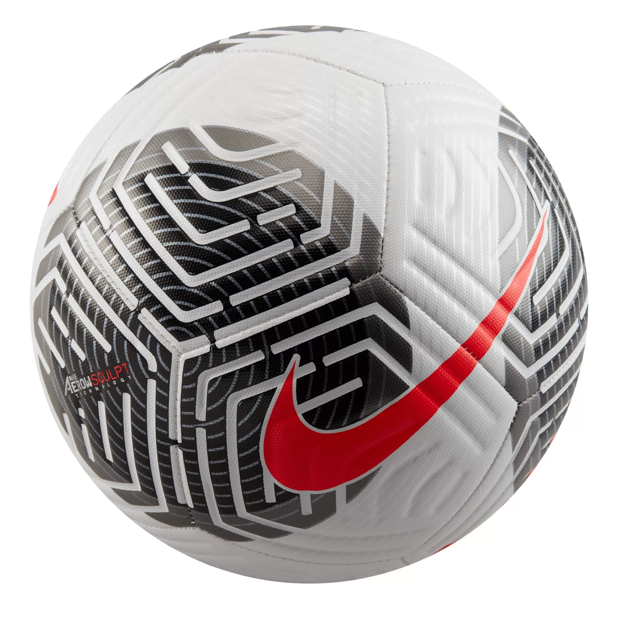 Nike Academy Ball White/Black/Bright Crimson