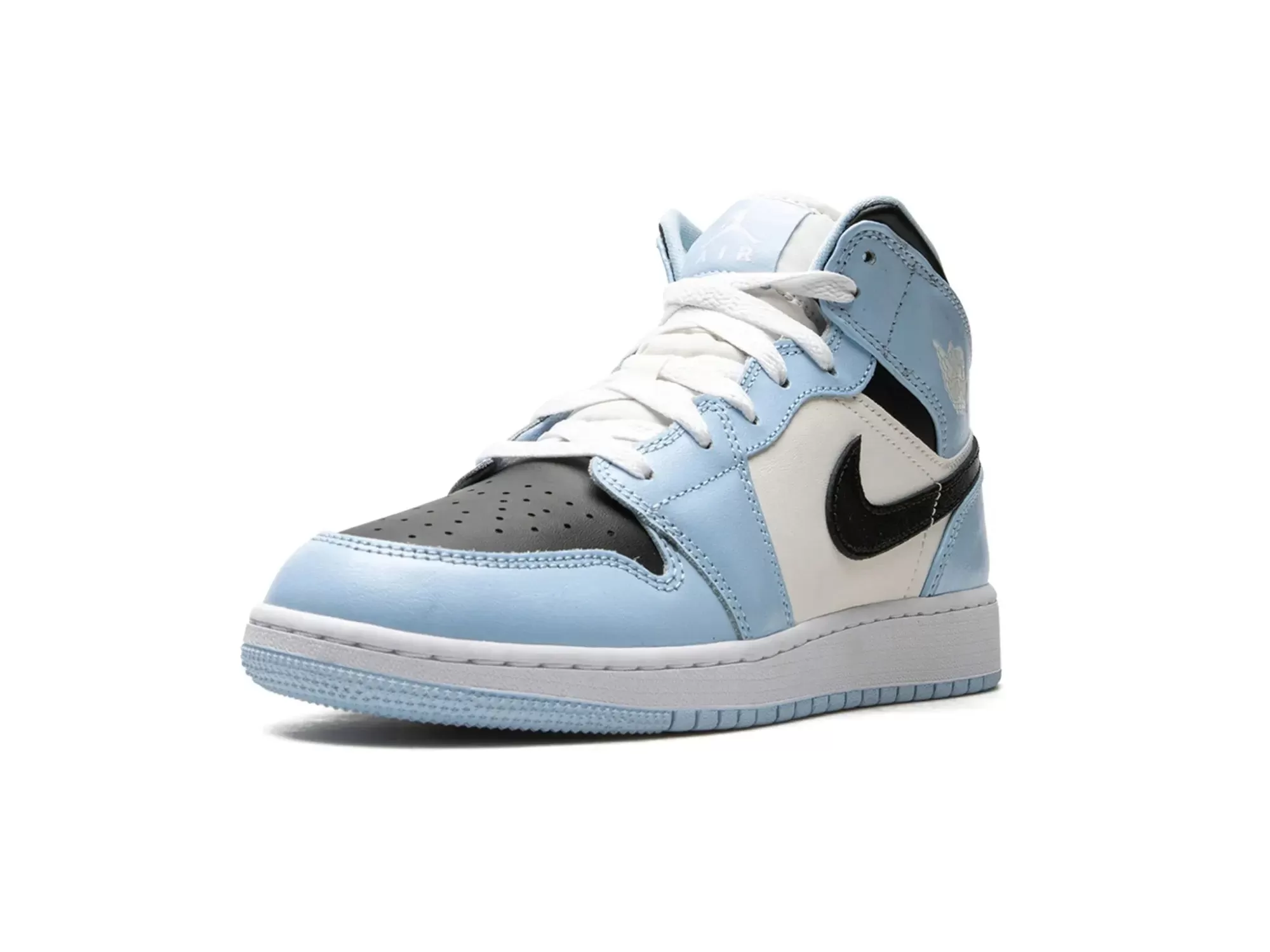 Nike Air Jordan 1 Mid "Ice Blue Black"