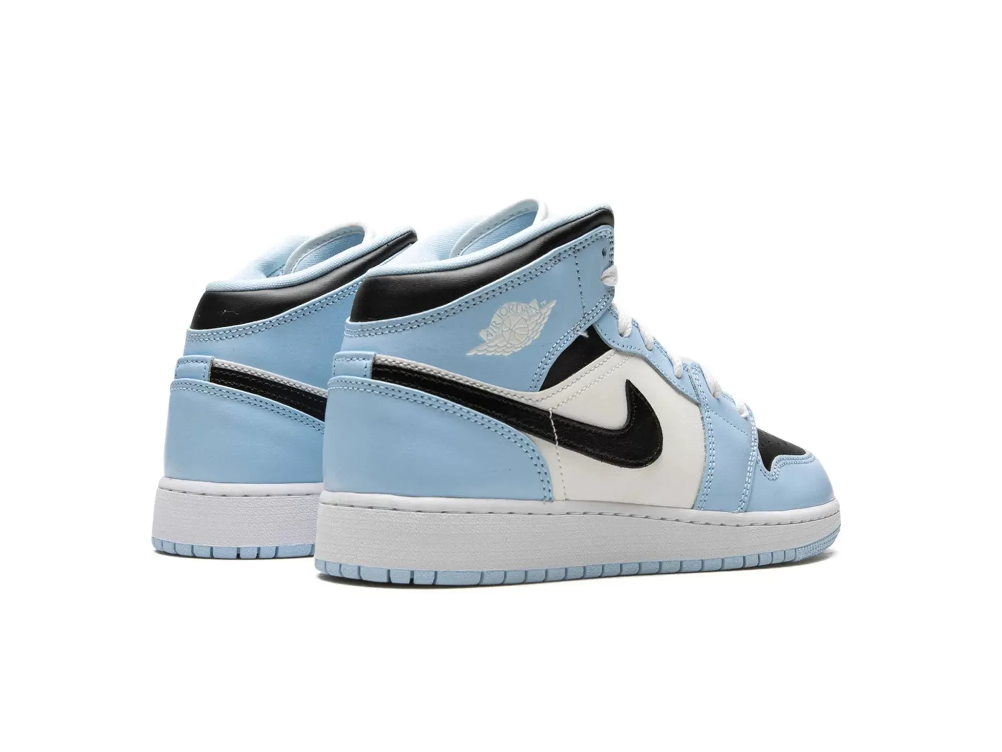 Nike Air Jordan 1 Mid "Ice Blue Black"