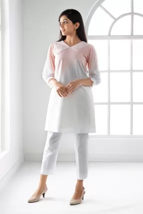 NIYAM PEACH SHADED TOP