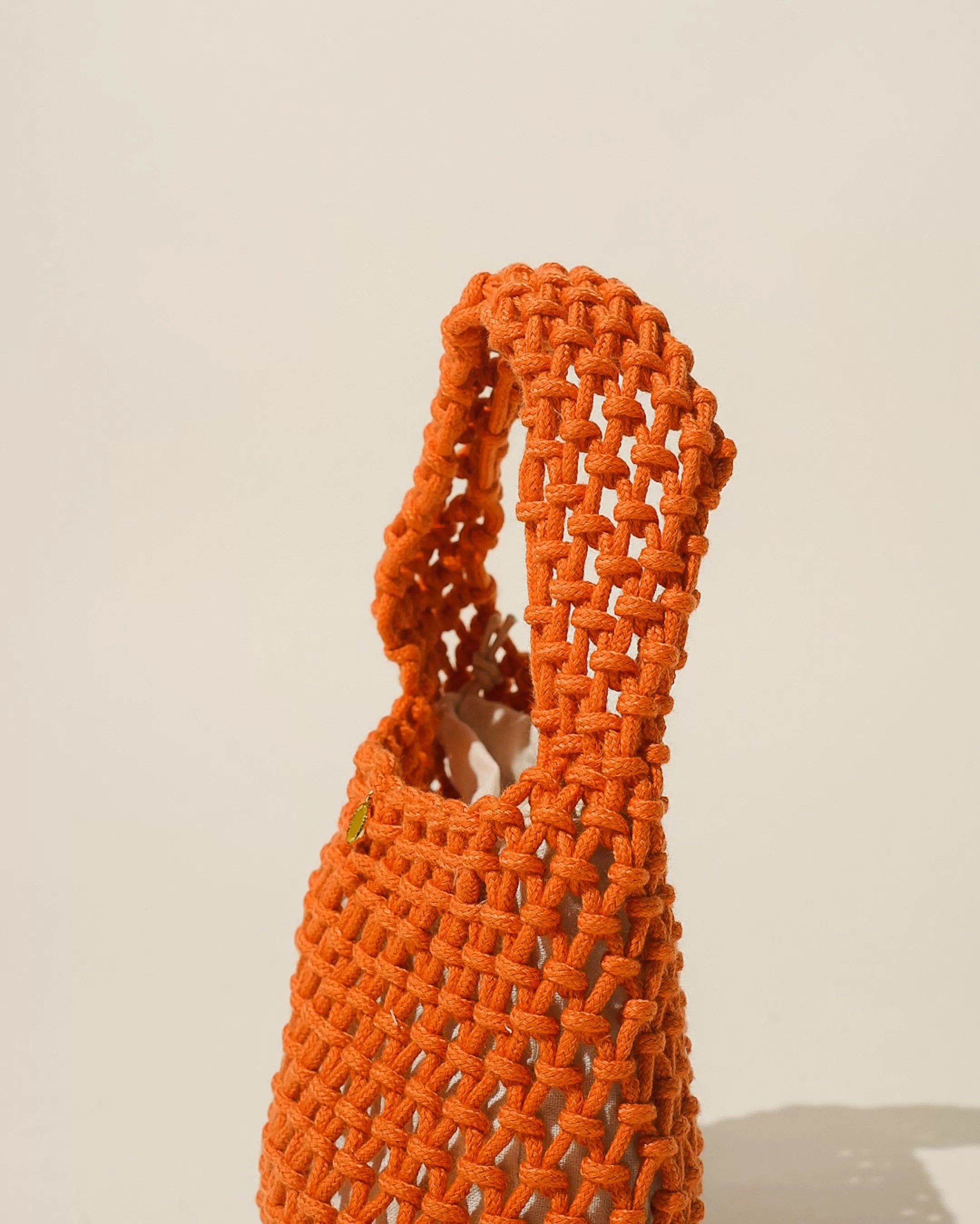 Posy Macramé Mini (Tangerine)