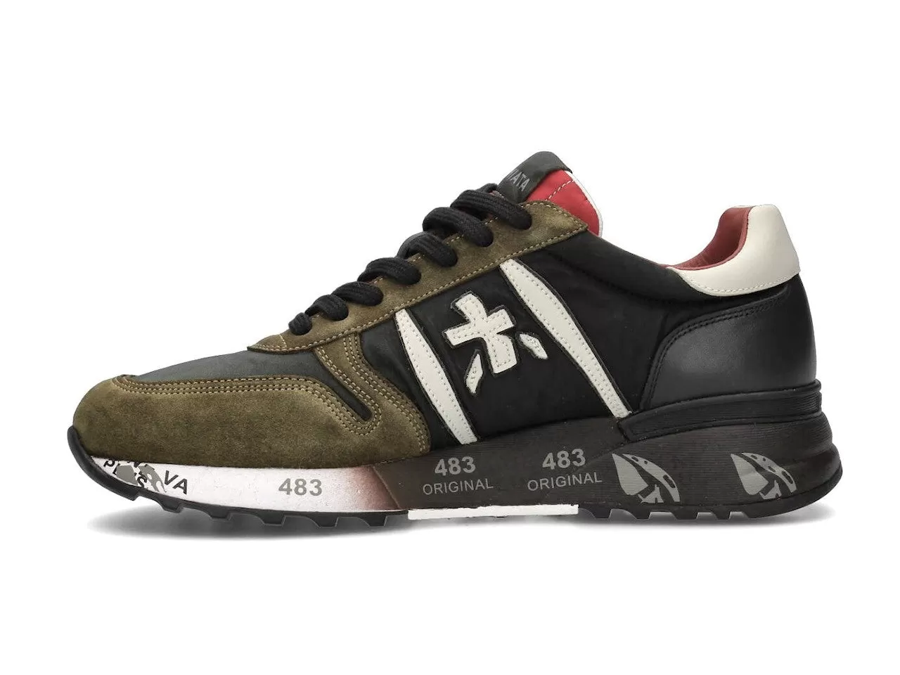 Premiata uomo Lander verde militare