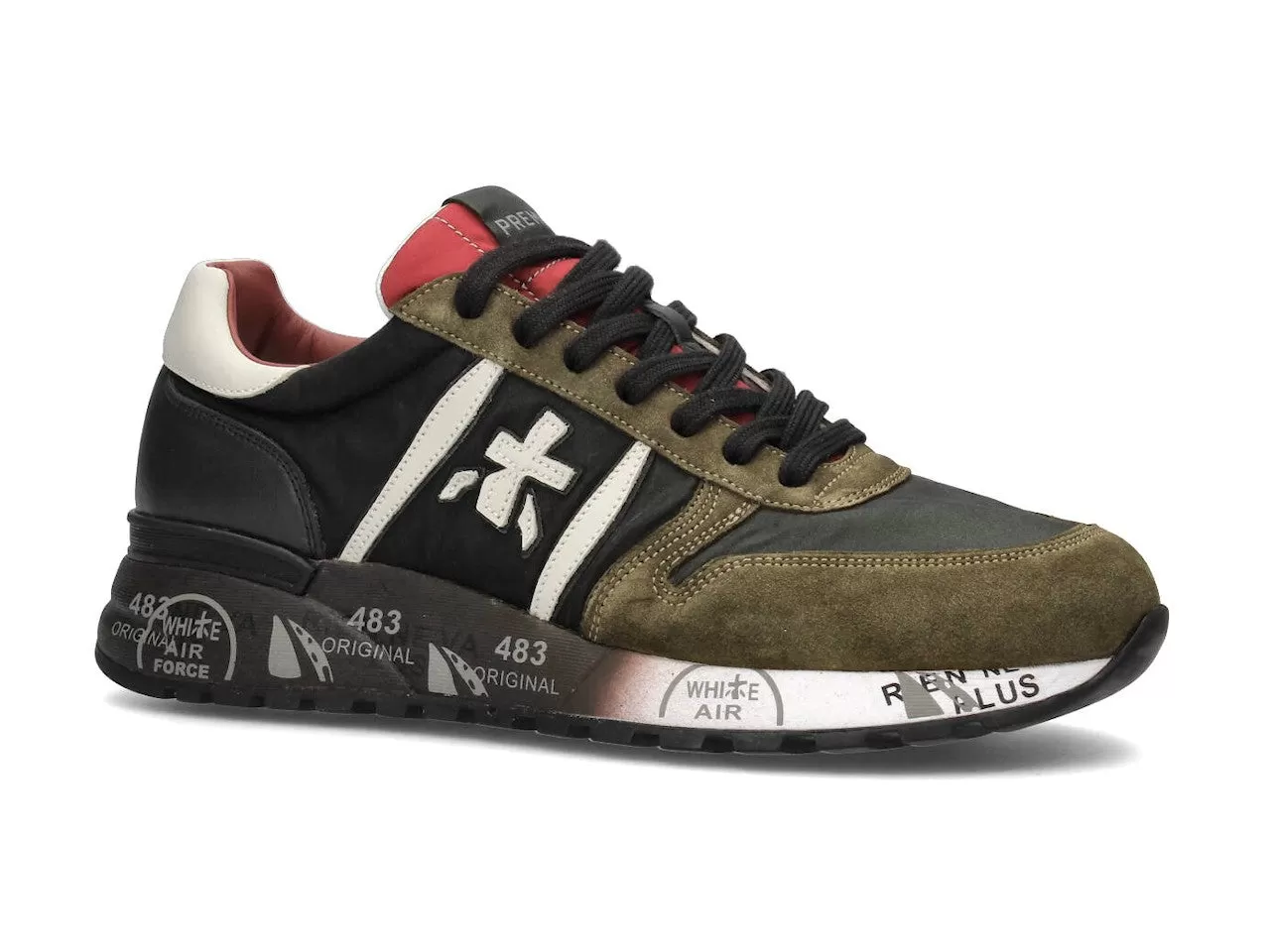 Premiata uomo Lander verde militare