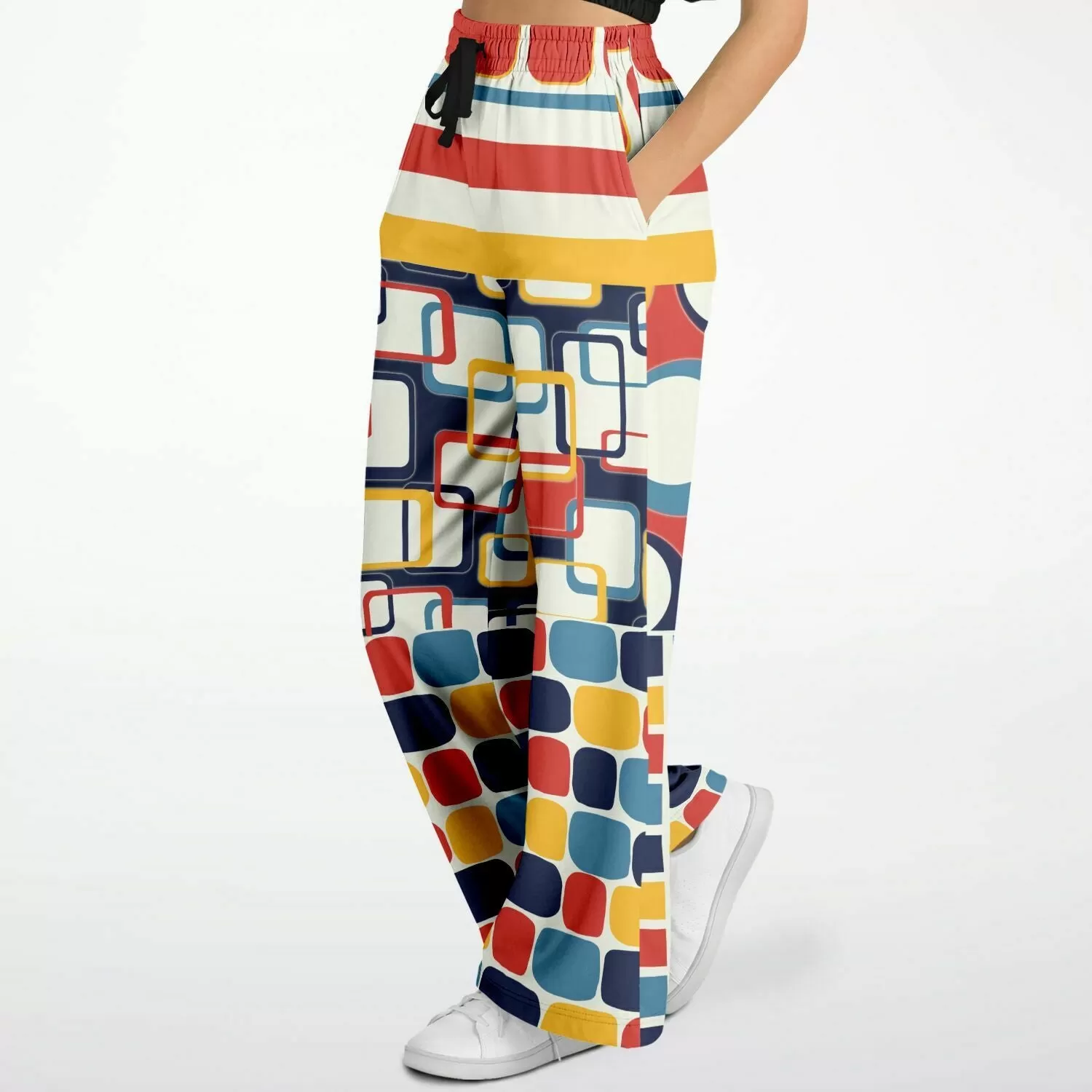 Primary Skool Eco-Poly Stretchy Phat Bellbottoms