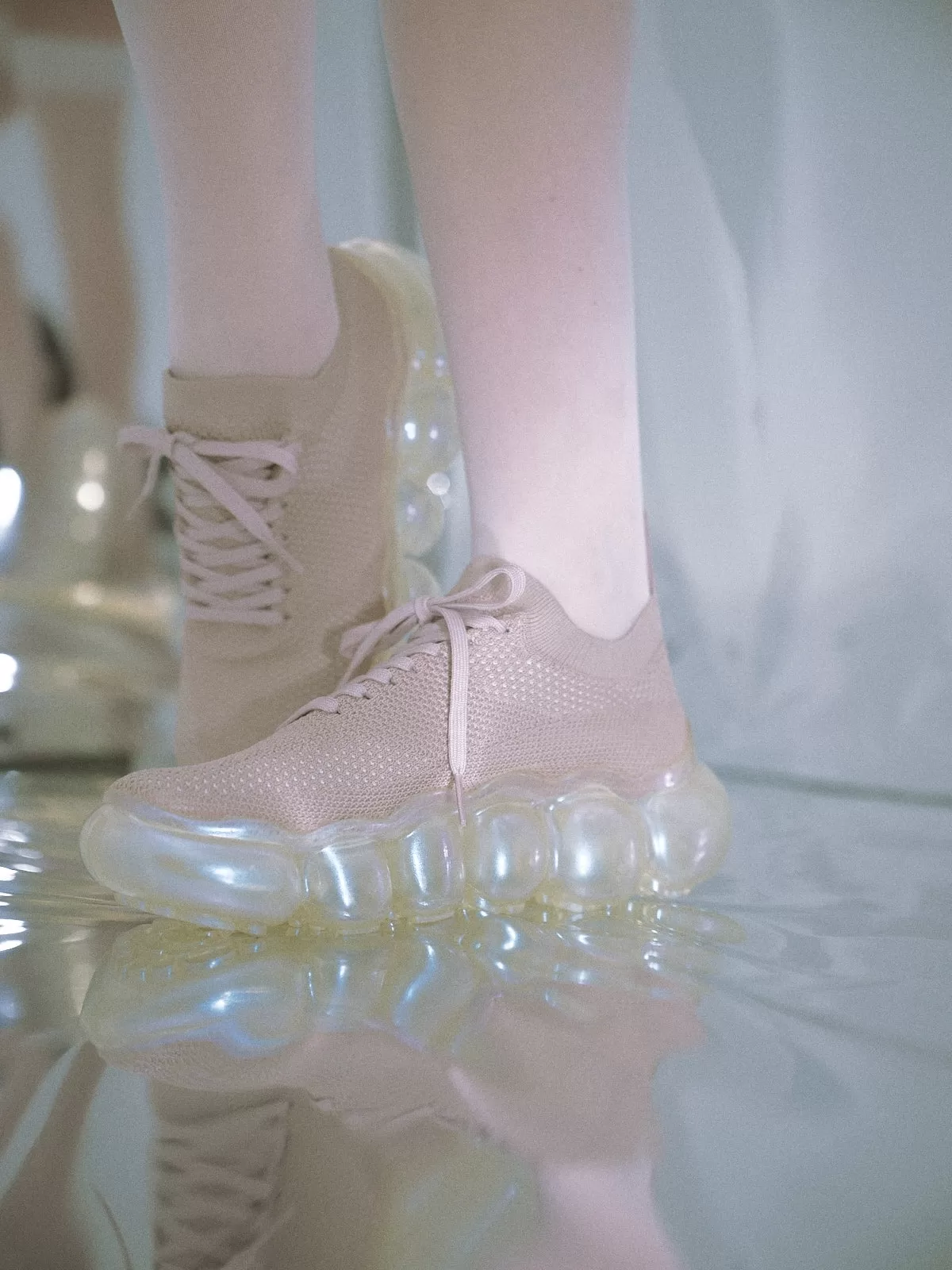 "Jewelry" Basic Shoes / Aurora Beige