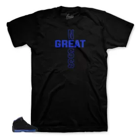 Retro 18 Royal Shirt - Greatness Cross - Black