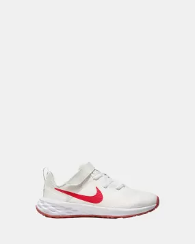 Revolution 6 NN Pre-School Summit White/Track Red/White