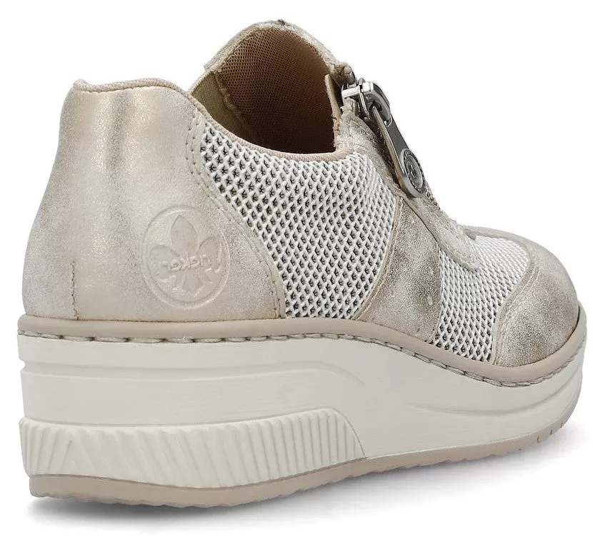 Rieker 48760-60 Womens Wedge Heeled Trainer