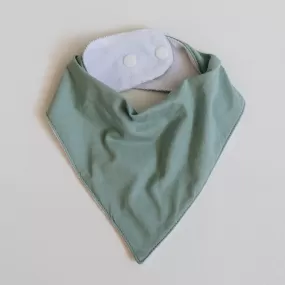 Snuggle Hunny Dribble Bib - Sage