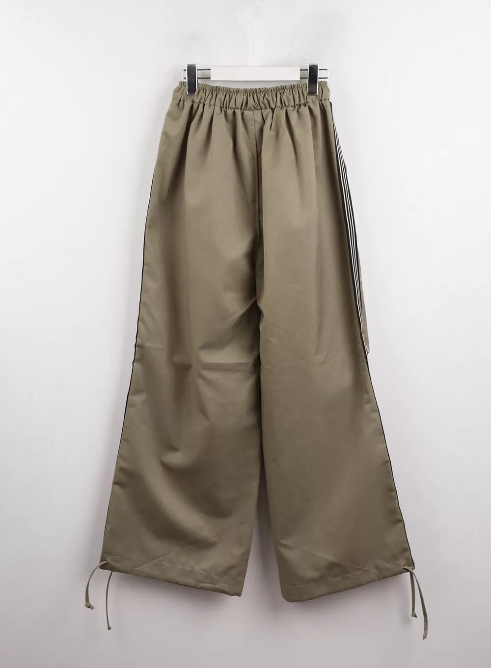 Stripe Nylon Wide Pants (UNISEX) CJ418