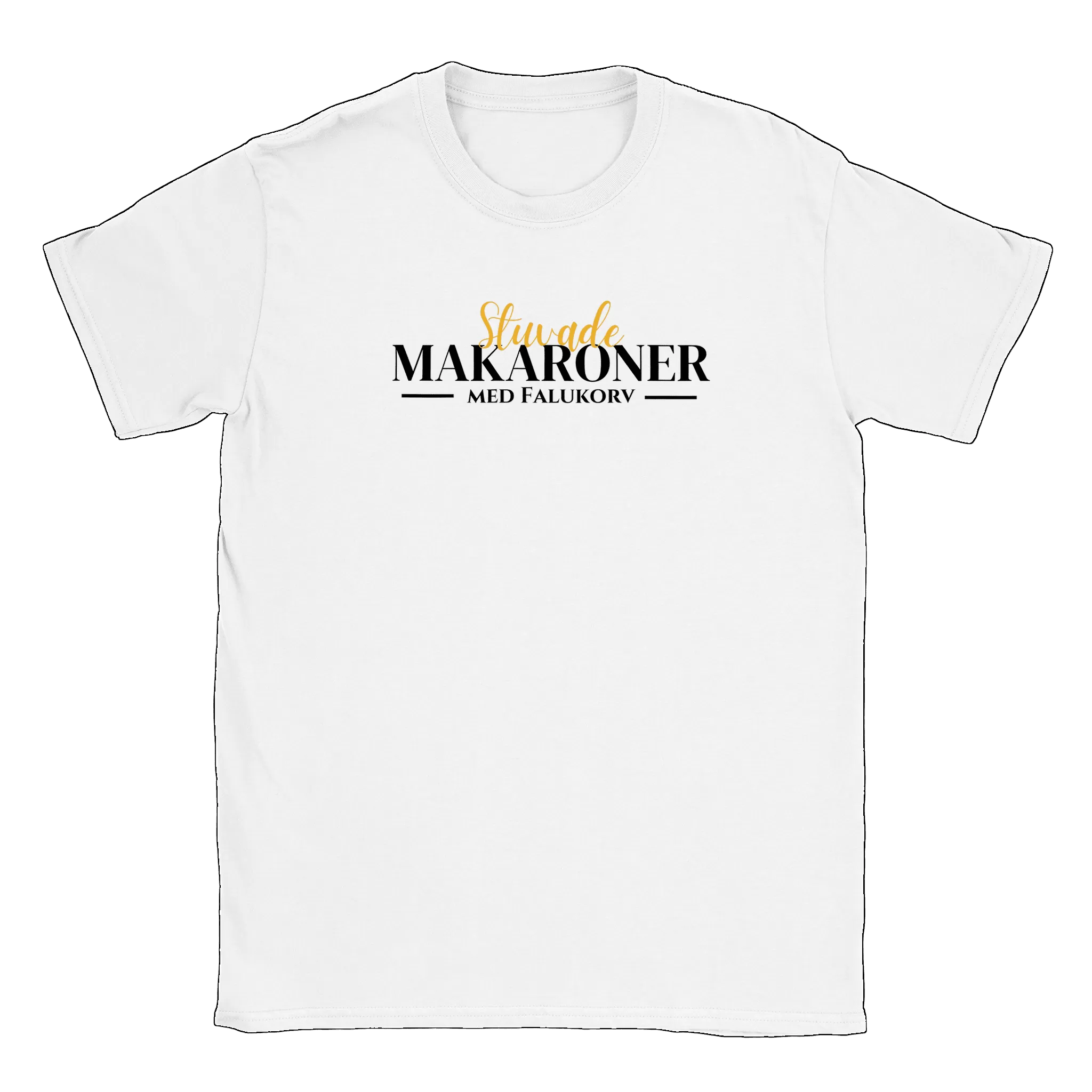 Stuvade makaroner med falukorv - T-shirt