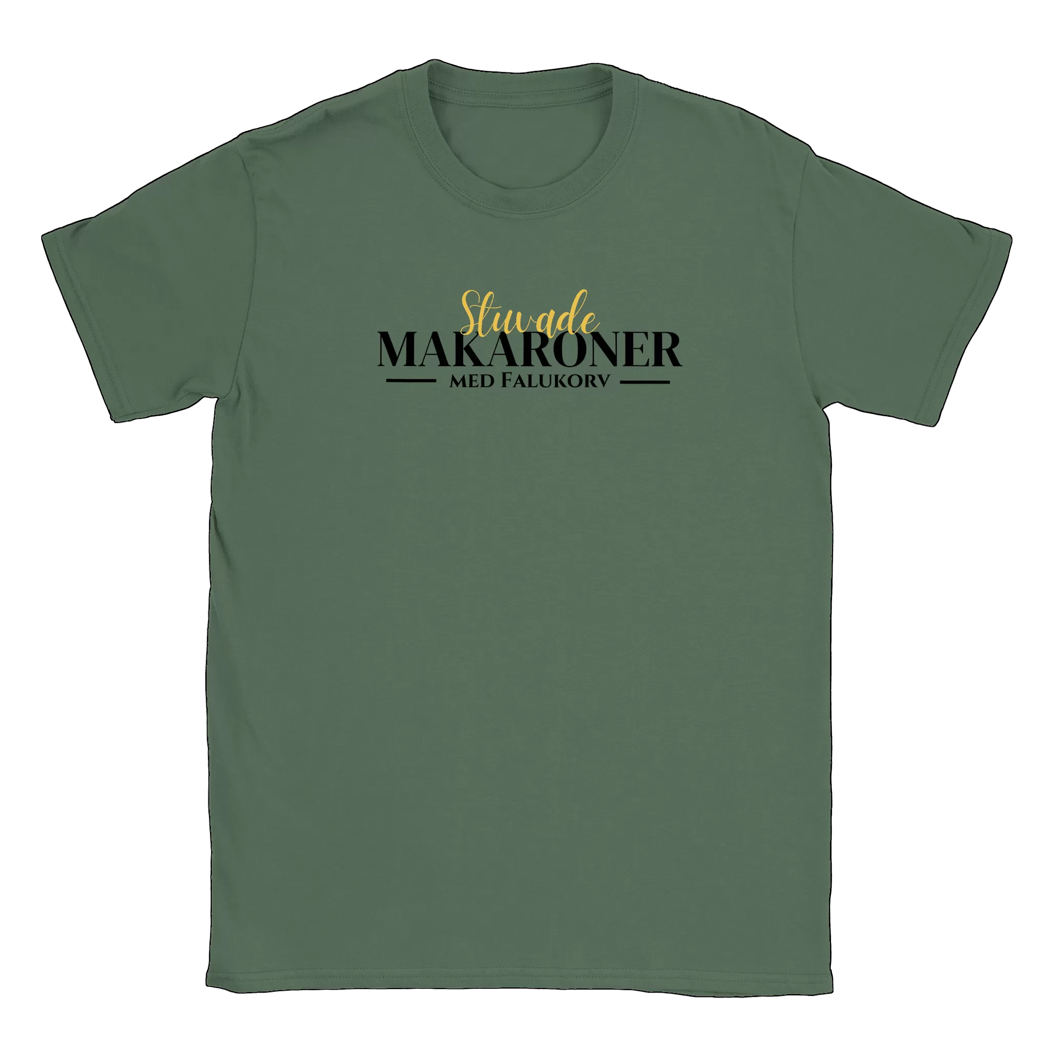 Stuvade makaroner med falukorv - T-shirt