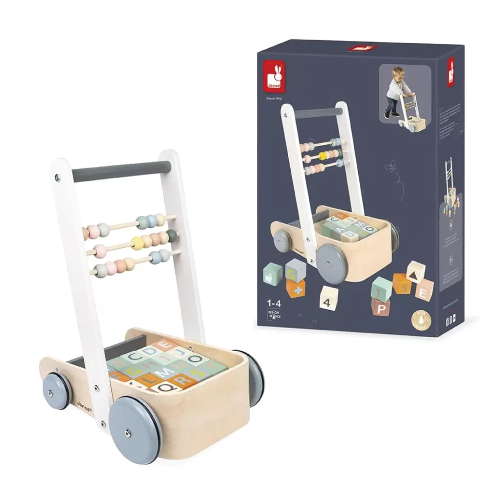 Sweet Cocoon - Cart with ABC Blocks