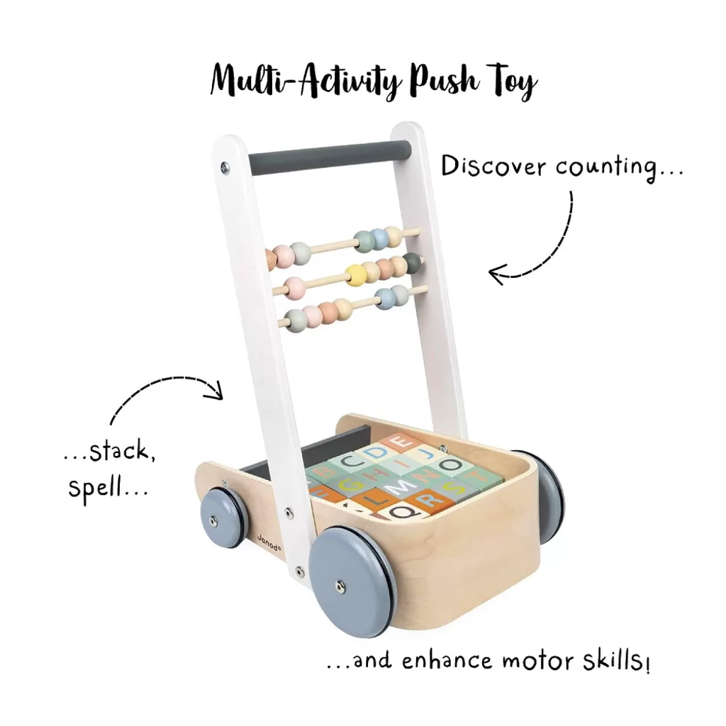 Sweet Cocoon - Cart with ABC Blocks