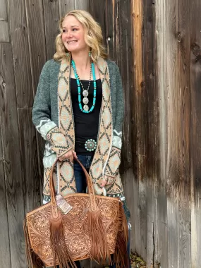 The Bozeman Winter Tribal Cardigan