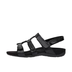 Vionic Womens Amber Adjustable Sandal Black