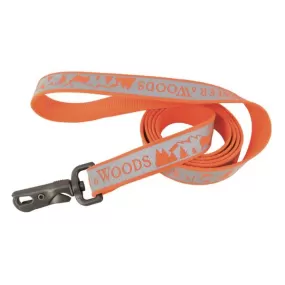 Water & Woods Reflective Dog Leash, Water & Woods Orange