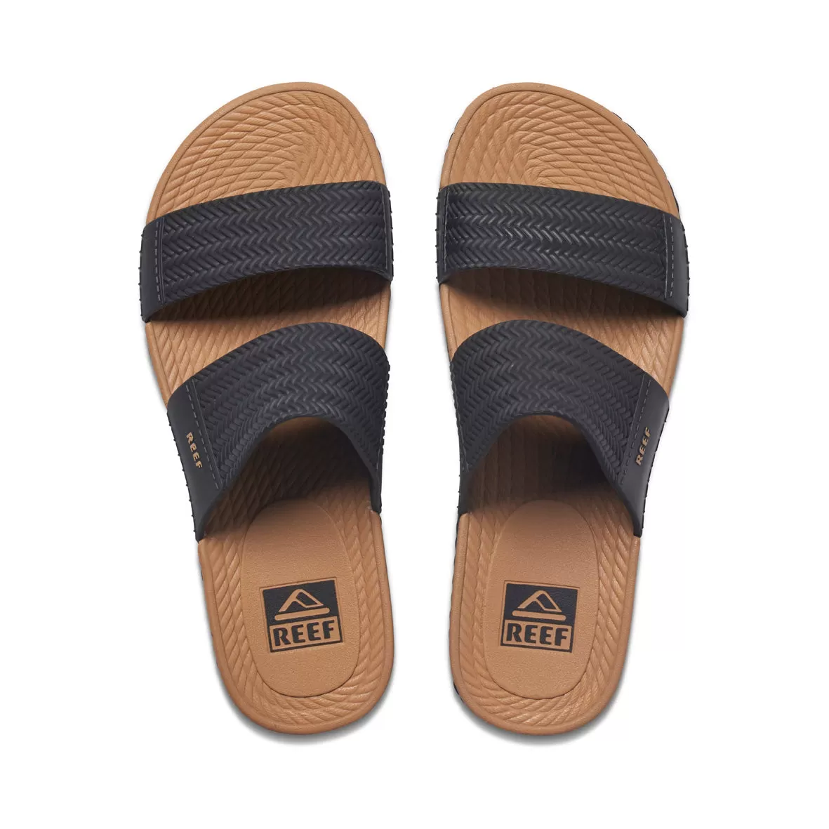 Womens Water Vista Slide - Black/Tan