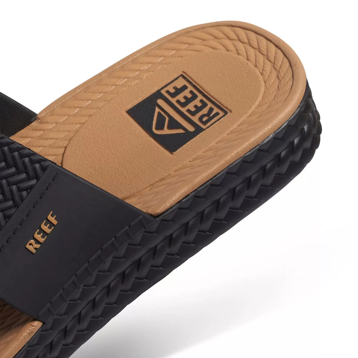 Womens Water Vista Slide - Black/Tan